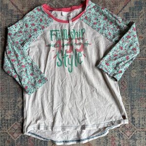 Matilda Jane 435 Friendship baseball tee